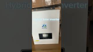 Hybrid inverter solar invertersMPPT controller solarinverter solarsystem solar solarenergy [upl. by Eahsram]