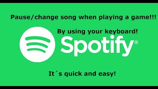 How to PauseSkip a song when Spotify is minimized [upl. by Kinnard]