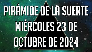 🍀 Pirámide de la Suerte para el Miércoles 23 de Octubre de 2024  Lotería de Panamá [upl. by Adnorhs718]