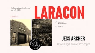 Jess Archer quotUnveiling Laravel Promptsquot  Laracon US 2023 Nashville [upl. by Yelsehc607]