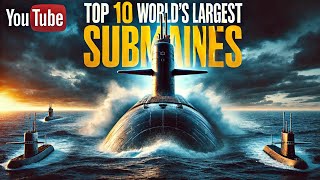 top 10 world largest submarines [upl. by Pepe]