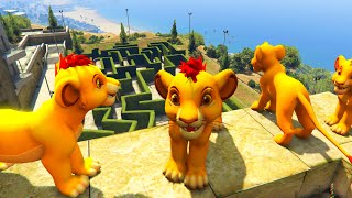 Kion amp Simba’s Epic Battle Through the City and a Deadly Maze 🦁 Can They Escape the Lions Labyrinth [upl. by Hew]