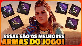 Como conseguir as MELHORES ARMAS do JOGO  Horizon Zero Dawn [upl. by Anelem]