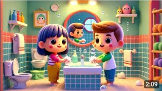 Wash Your Hands Songquot This playful and educational song [upl. by Aivul801]