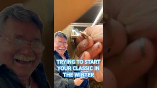 Winter Classic Car Problems 🥶 winter classiccar mechanic funny knuckleheadgarage [upl. by Sterner648]