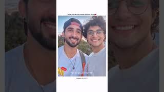 Abhay Verma with brother ❤️ love bollywood munjya ytshorts pakdrama ytviral explore trending [upl. by Adnical]