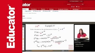 Calculus Higher Derivatives Find nth Derivative [upl. by Odysseus]