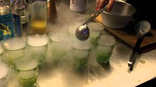 Cooking a Liquid Nitrogen Dessert [upl. by Giefer]