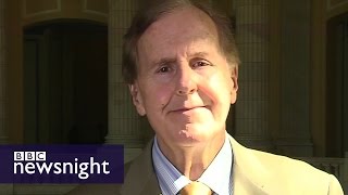 Protesters ‘hate white people’ Congressman Robert Pittenger  BBC Newsnight [upl. by Enram]