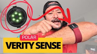 Monitoramento cardíaco com o Polar Verity Sense [upl. by Ilahtan828]