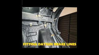 Fitting fuel lines to a Datsun 260Z [upl. by Darton116]