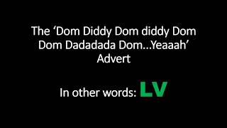 TV Advert  Dom diddy Dom [upl. by Atires383]