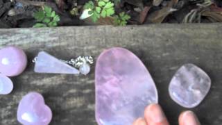 Rose Quartz  Cleansing Placing and Using It [upl. by Enineg]