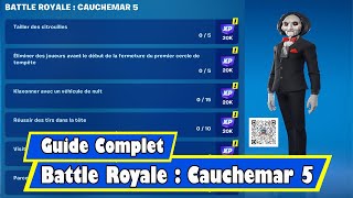 Guide Complet des Défi Cauchemars Fortnite 2024 Quête Battle Royale Cauchemar 5 [upl. by Lemrahc]