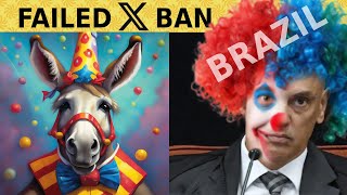 Brazilian Supreme Court Judge Ban Of X Fails [upl. by Petite]