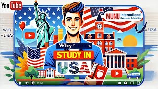 Why Study in the USA  Munu International [upl. by Nagle]