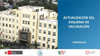 ACTUALIZACIÓN DEL ESQUEMA DE VACUNACIÓN [upl. by Nigel]