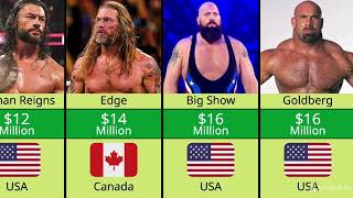 Top 20 Richest WWE Male Wrestlers in 2024  RAW vs SMACKDOWN wweraw wwe wwesmackdown [upl. by Drahnreb672]