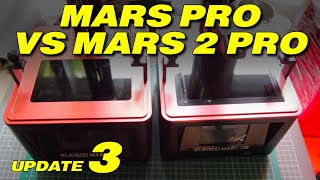 ELEGOO MARS 2 PRO VS MARS PRO EXPERIENCE [upl. by Rubel]