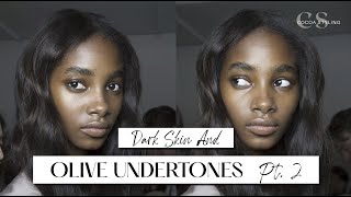 Olive Undertones for Darker Skin Tones Cool and Warm Olives [upl. by Edialeda]