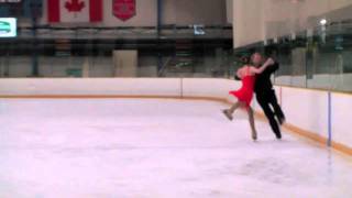 Silver Ice dance test Rocker Foxtrot [upl. by Harvison]