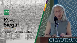 Reva Siegel Robert H Jackson Lecture [upl. by Raab]