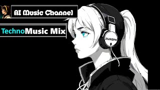 German Underground Techno 1 2  AI Music Channel [upl. by Ailee]