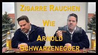 Zigarre rauchen wie Arnold Schwarzenegger [upl. by Gertruda730]