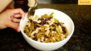 Canned Beans Salad Recipe [upl. by Chet]