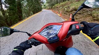 Honda SH 350 2023 Mountain Ride  MotoRaw 4K [upl. by Airotnes]