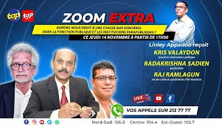 Zoom Extra Linley Appadoo reçoit Kris Valaydon Radakrishna Sadien et Raj Ramlagun [upl. by Ahron1]