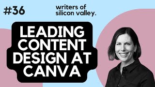 Leading content design at Canva Sally Bagshaw [upl. by Ellered]