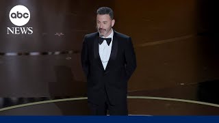 Oscars 2024 Watch Jimmy Kimmels opening monologue for the 96th Academy Awards [upl. by Leblanc165]