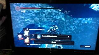 Dark Souls  Blue Titanite slab farm from Crystal Butterfly [upl. by Tilden]