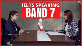 IELTS speaking test band score 7 [upl. by Ahsekram279]