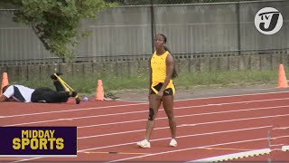 Shelly Ann FraserPryce in Training in Paris tvjmiddaysportsnews [upl. by Clio]