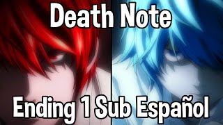 Death Note  Ending 1  Alumina  Sub Español [upl. by Reemas]