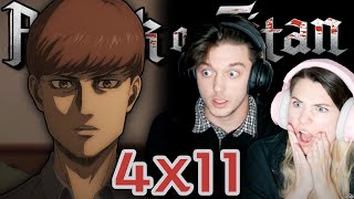 Attack on Titan 4x11 quotDeceiverquot  Reaction and Discussion [upl. by Tanhya]