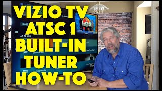 2024 Vizio Quantum Pro 4K TV  OTA Antenna Tuner  Hookup DEMO [upl. by Carrew]