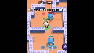 The TRUE fastest safe breaker🏃‍♂️⚡⚡ brawlstars supercell [upl. by Ylrevaw]