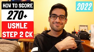 How I Scored 271 on USMLE Step 2 CK 98th Percentile  2022 [upl. by Netsrejk]