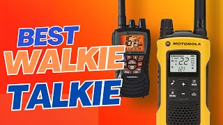 Best Walkie Talkie For Long Distance 2024  Walkie Talkie Review [upl. by Deyas226]