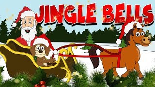 Jingle Bells  Nursery Rhymes And Kids Songs  Puppy Hey Hey [upl. by Sedecram999]