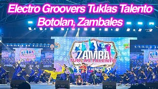 ELECTRO GROOVERS  TUKLAS TALENTO  BOTOLAN ZAMBALES  ScarlettAstrid AstridVlogs [upl. by Itagaki]