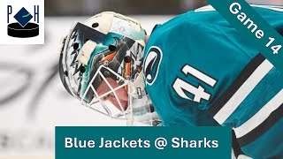 San Jose Sharks 2425 Regular Season Review Game 14 Blue Jackets  Sharks [upl. by Dougall190]