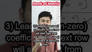 Rank of a Matrix using REF in 1 Minute  Quick Math Guide [upl. by Primrose429]