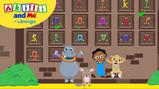 Episode 23 Akili and the Alphabet Wall Full Episode of Akili and Me  Learning videos for toddlers [upl. by Leighton]