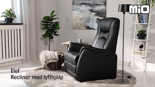 Fåtölj Elof Recliner med lyfthjälp Mio [upl. by Azaria860]