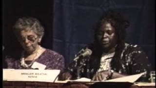 Wangari Maathai  World Womens Congress for a Healthy Planet 1991 [upl. by Sneed]