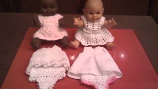 Crochet doll clothes [upl. by Aicilet225]